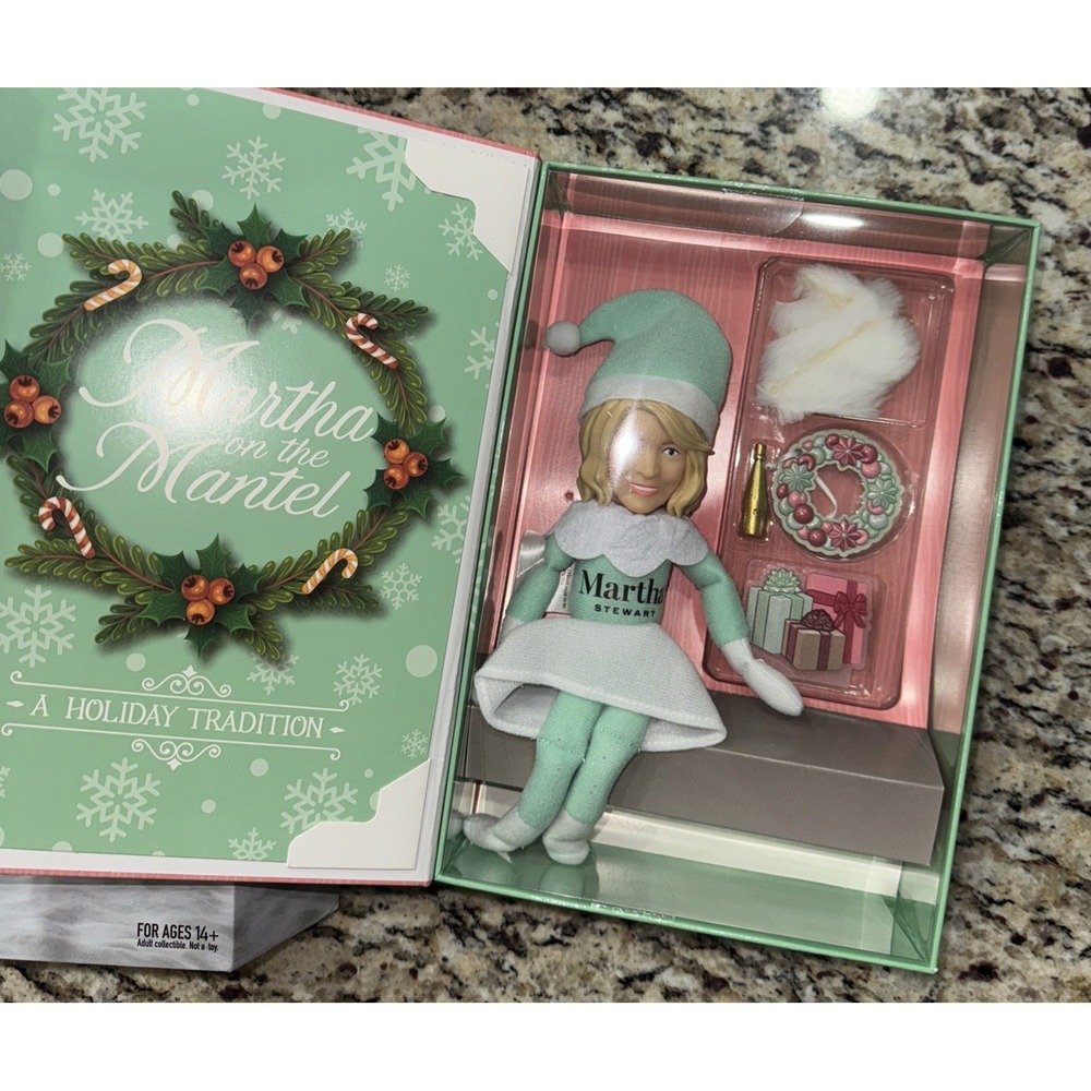 Snoop on the Stoop Elf 2024 Edition And Martha On The Mantel Lot - Picture 3 of 4